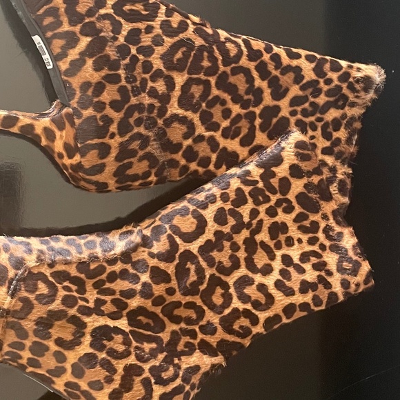 Stuart Weitzman Calf-hair Sock Bootie - Picture 6 of 6